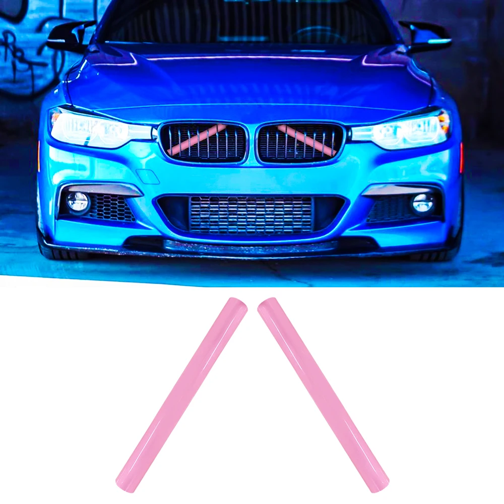 Tiras decorativas para coche, accesorios de estilismo para Interior y  Exterior, línea de moldura, Color rosa y morado - AliExpress