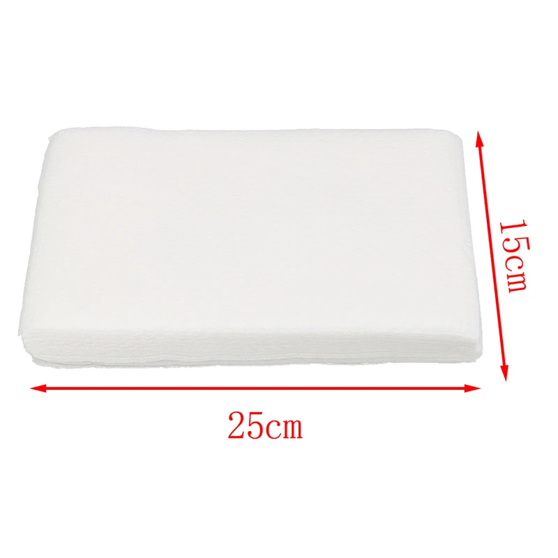 70Pcs 15*24cm White Tattoo Cleaning Wipes Disposable Dental Piercing Bibs Waterproof Sheets Paper Tattoo Wipe Tattoo Accessories