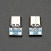 5 шт., разъем USB 3,1 Type C, 14-контактный разъем USB C, разъем PCB 180, вертикальный щит, разъем для зарядки, гнездовой разъем для зарядного устройства, для зарядки, с разъемом типа C ► Фото 3/6
