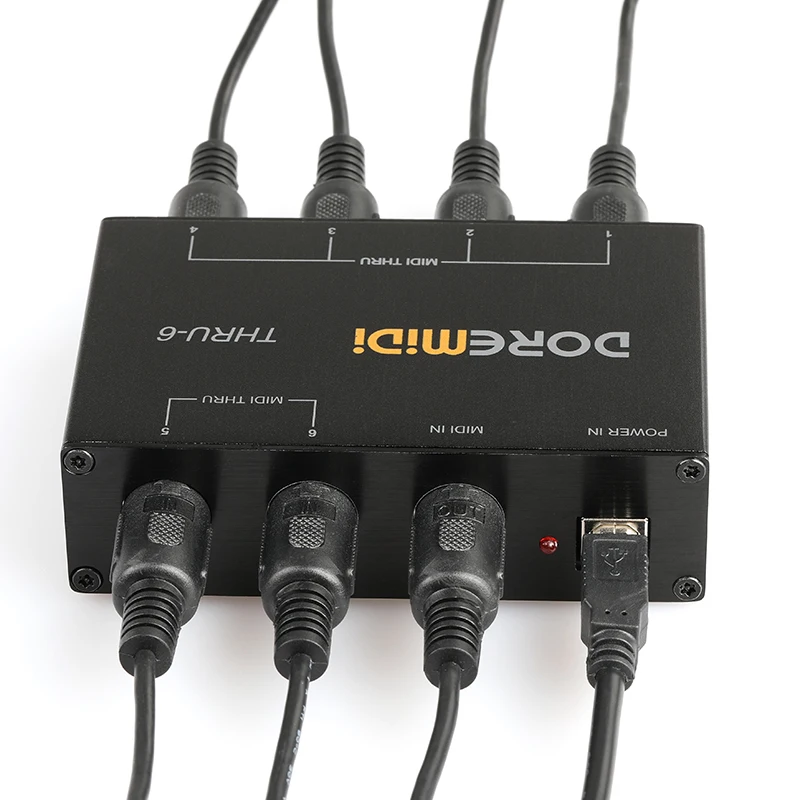 DOREMiDi THRU-6 MIDI THRU 6 Thru Box Controller