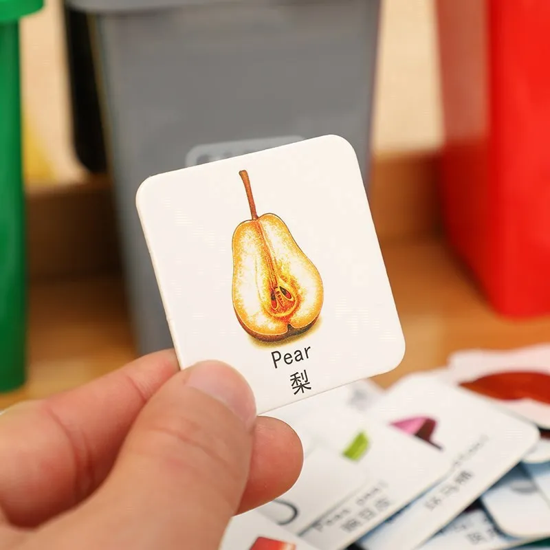 

Garbage Compartmental Game Toy Mini Trash Can Compartmental Children Early Childhood Educational Online Celebrity Douyin Celebri