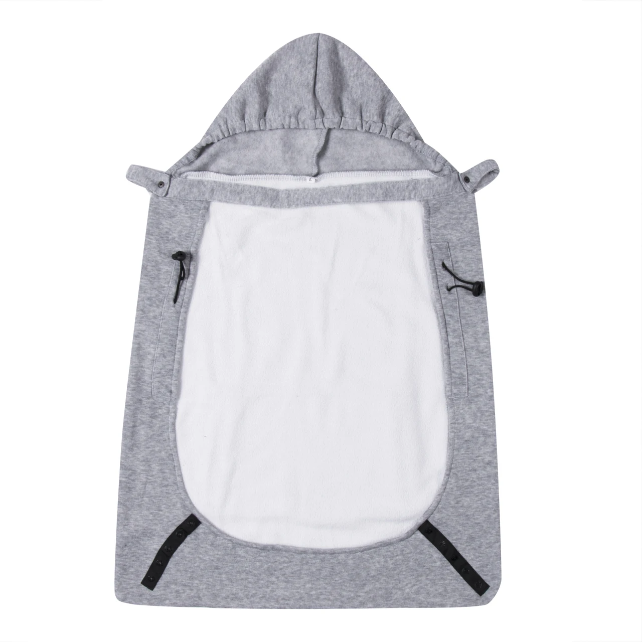 

New Warm Wrap Sling Baby Carrier Windproof Baby Backpack Blanket Carrier Cloak Grey Funtional Winter Cover Hot