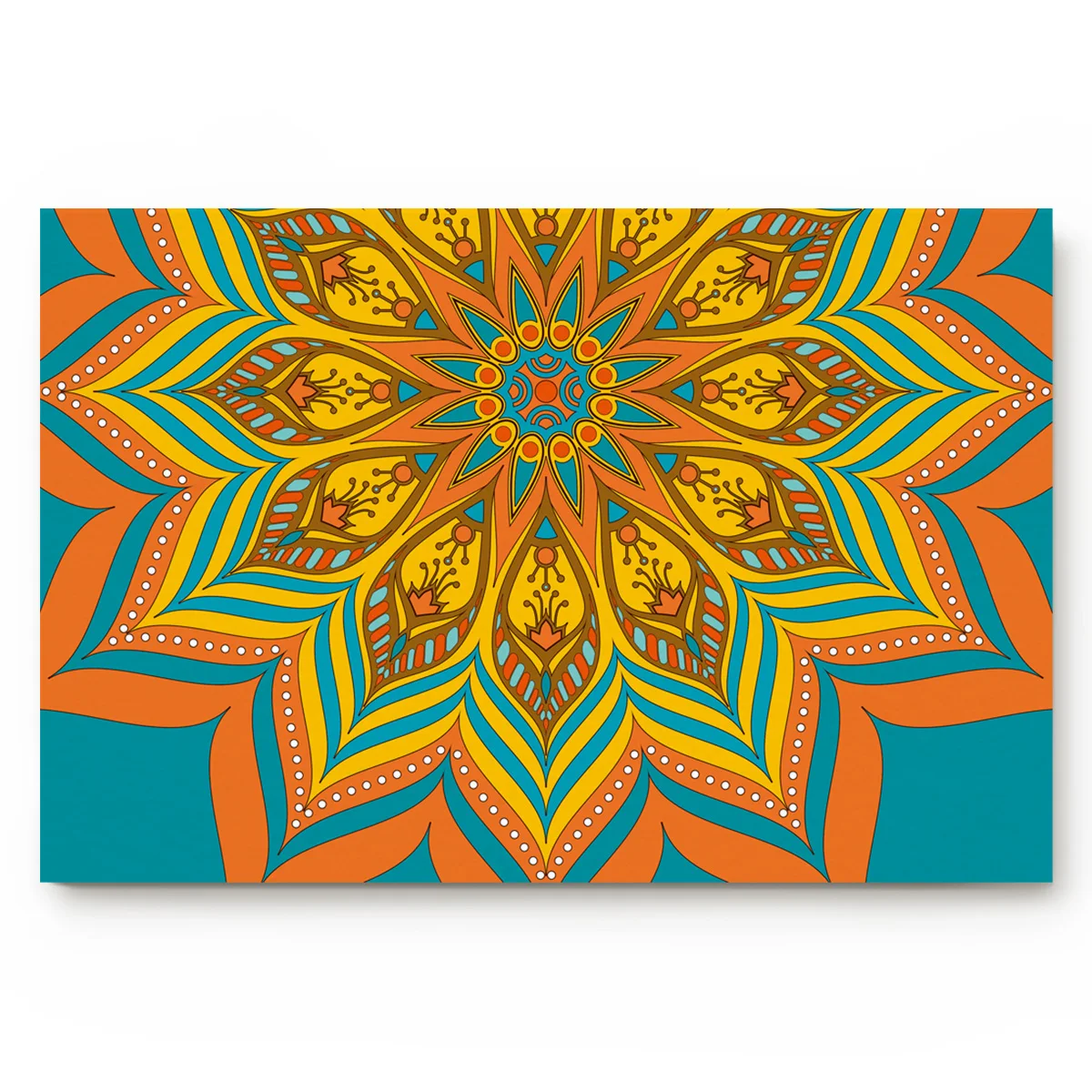 Mandala Ethnic Pattern Bath Rugs Non-Slip Doormat Door Mat Bathroom Accessories | Дом и сад