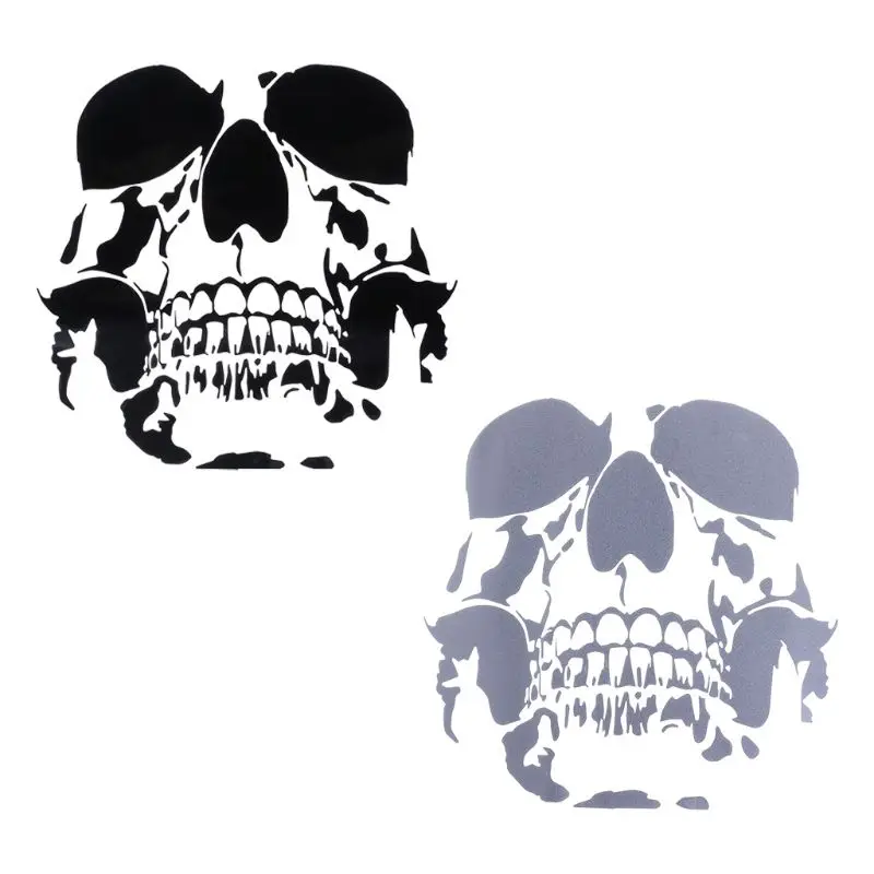 

15.6*15.2CM Lovely SKULL Car Stickers Vinyl Motorcycle Accessories Decoration Fashion Car-Styling Stickers Decals