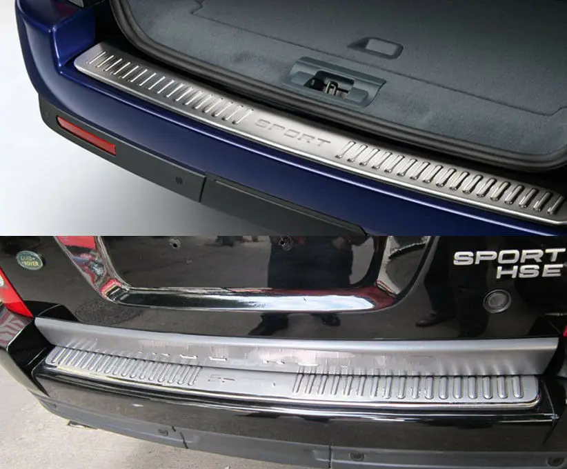 Подходит для Range Rover Sport 2006-2013 заднего для багажника, бампера Защита Накладка порога гвардии 1 шт