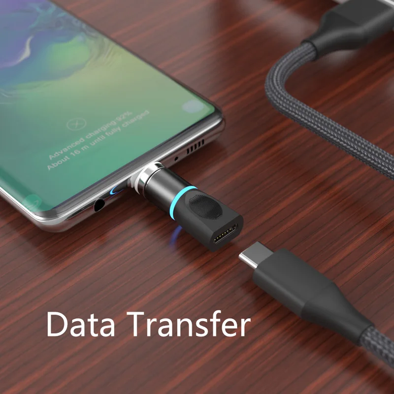 Магнитное зарядное устройство CANDYEIC USB Type C для Honor 30Pro адаптер Oneplus 8 Pro Кабель