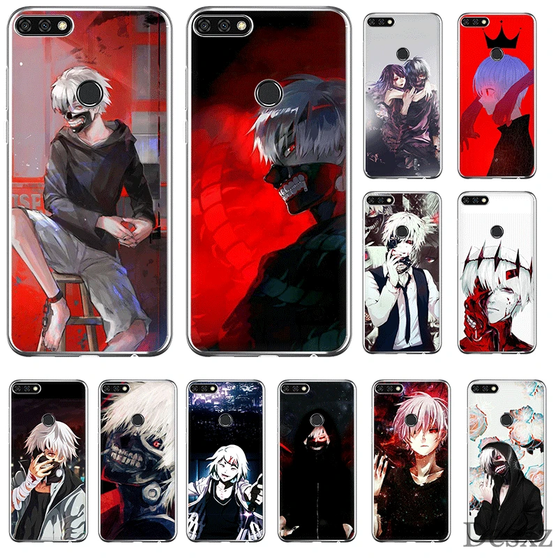 Чехол для мобильного телефона Huawei Y6 Y7 Y9 Mate 10 20 30 Pro Lite Nova 2i 3i 5i 2 3 4 чехол Tokyo Ghoul