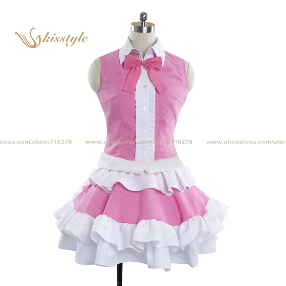 Kisstyle Fashion Dangan Ronpa/Danganronpa: Trigger Happy Havoc Sayaka Maizono Dress Uniform COS Clothing Cosplay Costume |