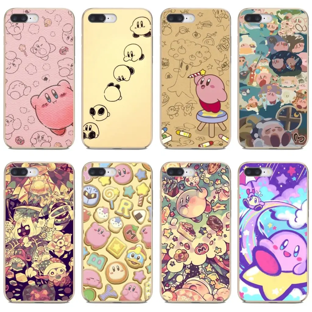 Для Apple iPhone 10 11 12 Pro Mini 4S SE 5C 6 6S 7 8 X XR XS Plus Max 2020 Game-Kirby-Series мягкий чехол | Мобильные