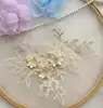 1 Piece 15*19cm 3D Lace Applique Gold Blue Pink Burgundy Handmade DIY Patch Lace Flower DIY Garment Accessories ► Photo 3/6
