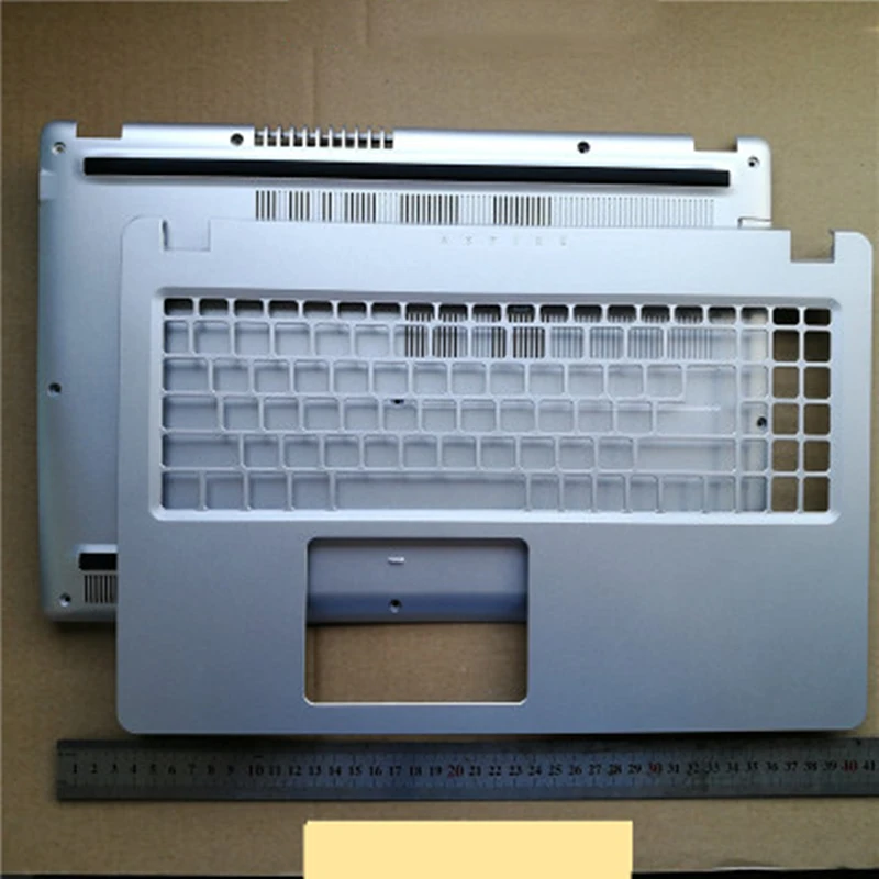 Teclado Palmrest Upper Cover Caixa Inferior Tampa Base Inferior Apto para Acer A51552 A515-52g 52k A51543 N19c3 Novo