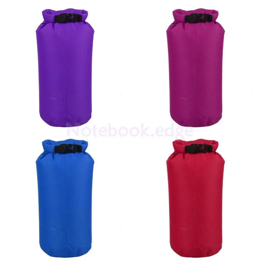 

Waterproof Dry Kit Bag Stuff Sack Floating Kayak Travel Camping Fishing 8L Small Camping Hiking Climbing Accessories