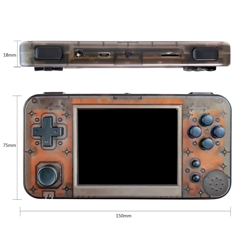 GKD 350H GameKiddy GKD350H ретро игровая консоль портативная видеоигра мини 3 5 дюймовый IPS