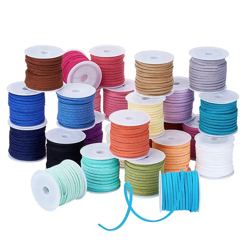 Top Quality Jewelry Making Suede Cord String Thread Cords DIY Crafts 5 Metres 