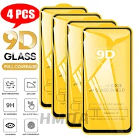 4PCS Volle Schutz Glas Für Xiaomi Mi 9 11 Lite F3 Poco X3 NFC 10T 11 11T gehärtetem Screen Protector Für Redmi hinweis 9 10 Glas