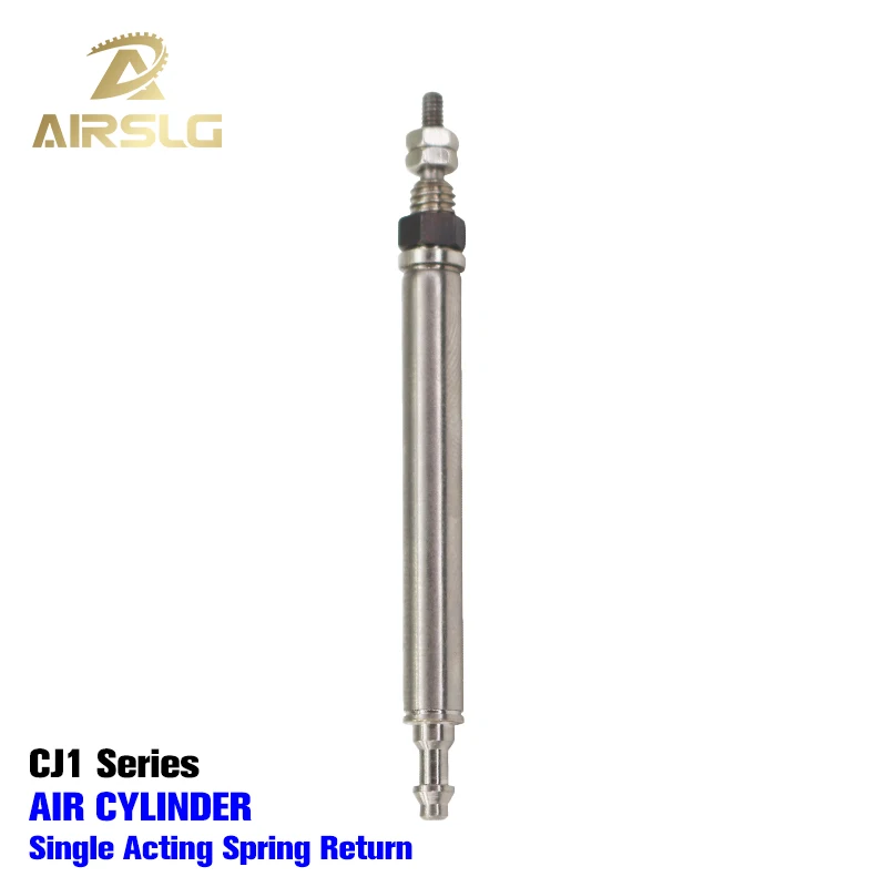 

SMC Type CJ1B Single acting spring return Mini Cylinder CJ1B4-5/10/15/20 -SU4 Direct 4mm tube air Pneumatic Cylinder