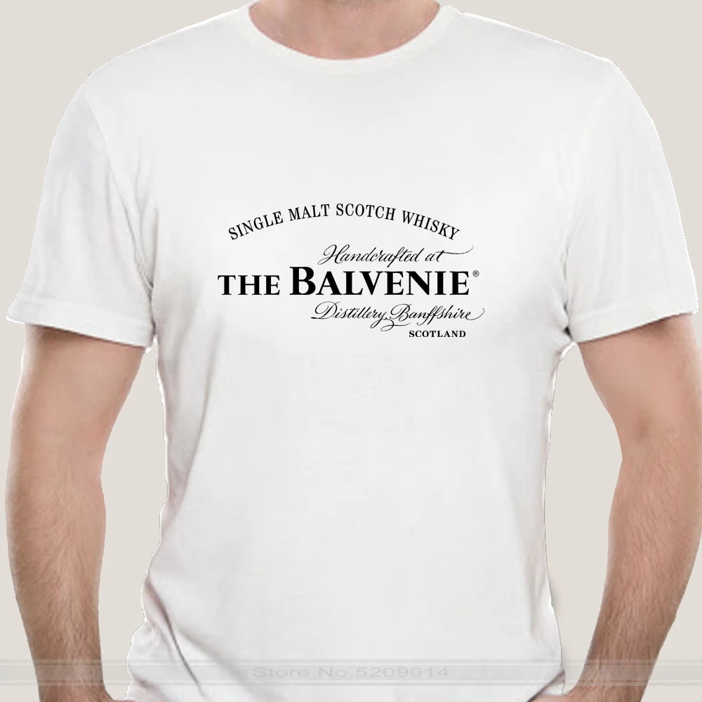 Футболка Balvenie мужская с коротким рукавом односолодовая рубашка виски цвет