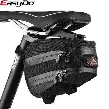 

EasyDo Bike Saddle Bag High Density Rain Cover Expendable Bike Rear Bag Waterproof ZipperTool Bag