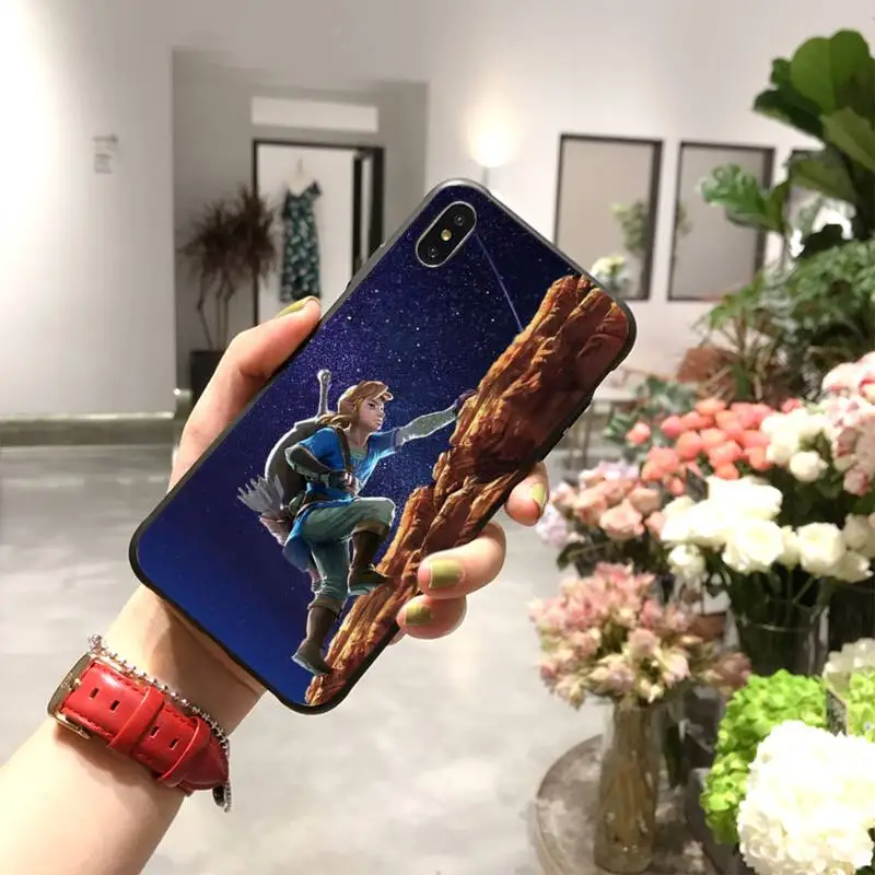 Мягкий силиконовый чехол для телефона PENGHUWAN The Legend Of Zelda из ТПУ iPhone 11 pro XS MAX 8 7 6 6S Plus X