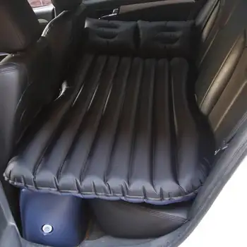 

Velvet Air Inflatable Mattress for Adults Child Baby Car Travel Universal Auto Back Seat Sofa Pillow For Outdoor Camping