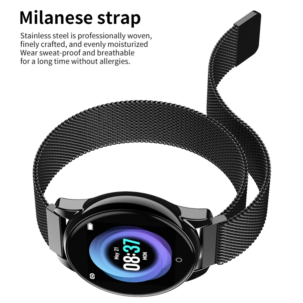 IP67 Waterproof Sports Smart Watch 4 Smart Bracelet Heart Rate Blood Pressure Monitoring Health Reminder Sports Bracelet