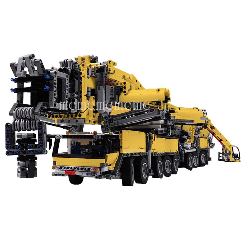 MOC RC power function Crane LTM11200 fit моторная техника MOC-20920 наборы строительные блоки кирпичи diy игрушка в подарок