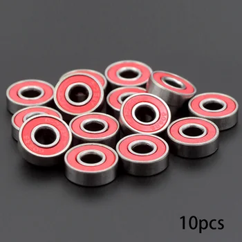

10pcs Easy Carry 608zz Explosion Proof Skateboard Longboard Sports Replacement Parts Accessories Steel Quiet Wheel Bearing