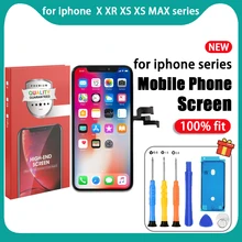 

For iPhone X XS XR LCD Screen Replacement Frame Assembly LCD Display and 3D Touch Screen Digitizer with Repair Tools Kit