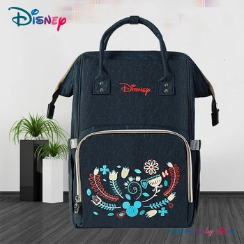 

Disney USB Diaper Bag Baby Care Backpack for Mom Mummy Dry and wet separation Maternity Wet Bag Waterproof Baby Pregnant New Bag