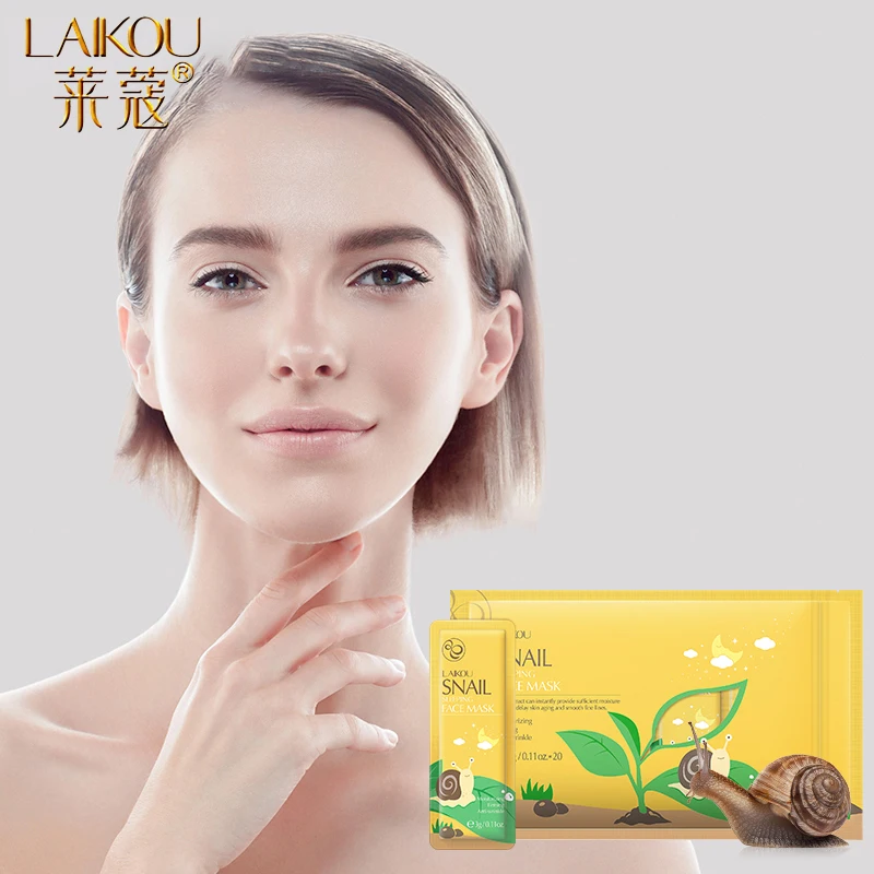 Увлажняющая маска для лица LAIKOU 20 шт. | Красота и здоровье