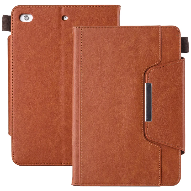 

For iPad mini5 2019 Flip Case Multifunction Business Leather Case Universal Wallet Smart Cover for Apple iPad mini 1 2 3 4 5 8"