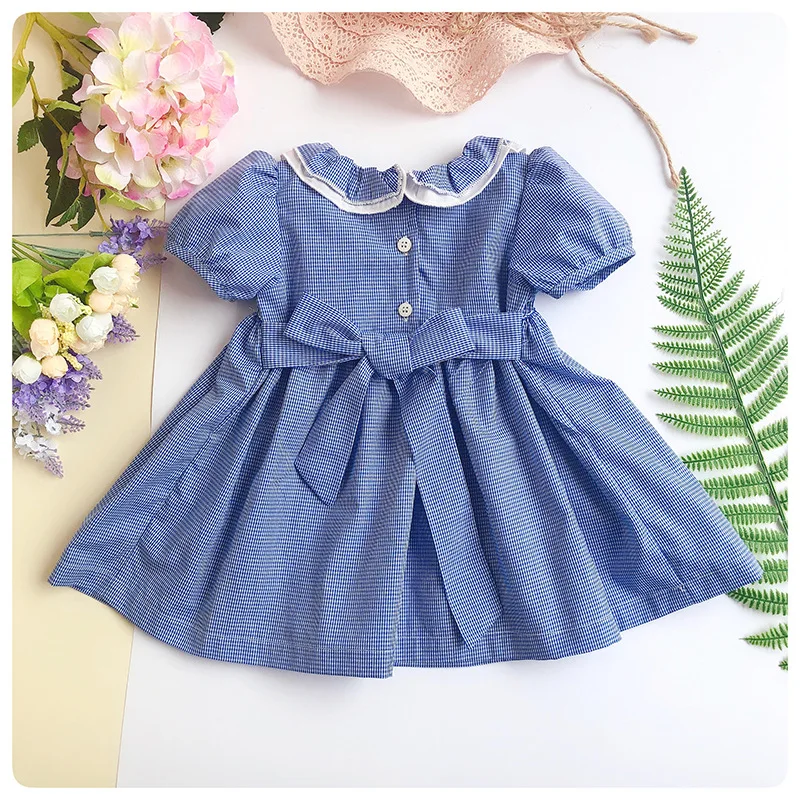 Г., летнее испанское платье для маленьких девочек одежда для младенца, Вечерние Платья с цветочным узором для маленьких девочек, vestido infantil