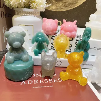 

3D UV Resin Molds Jewelry Accessories DIY Handcraft Jewelry Tools Silicone Jewelry Moulds