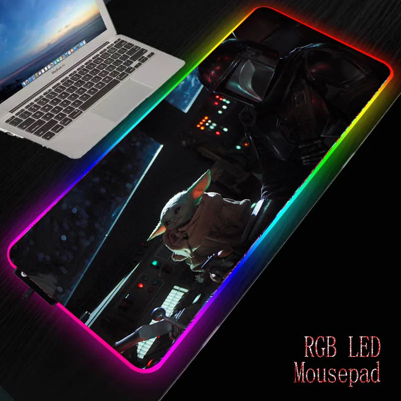 Moive Size Extra Large Mousepad Antislip Gaming Mouse Mat With Locking