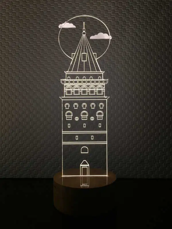 Светодиодная настольная лампа Galata Tower | Лампы и освещение