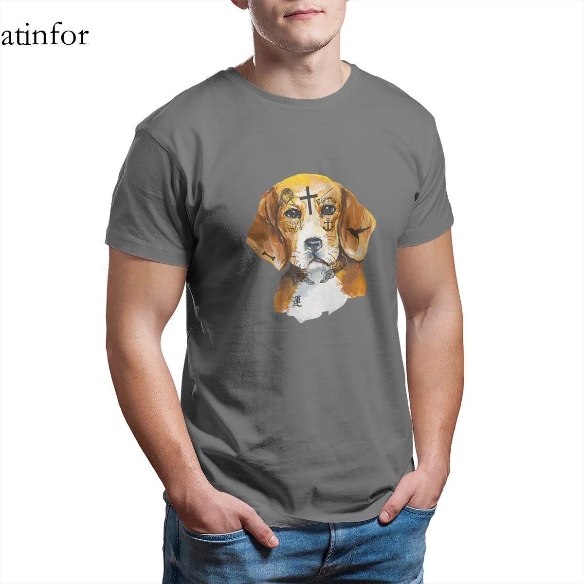 beagle face t shirt