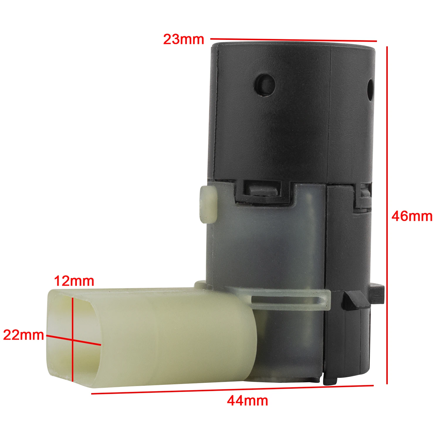 Sensor de aparcamiento PDC para audi a4 a6 a8 7h0919275c pintada en austerngrau-lz7q nuevo