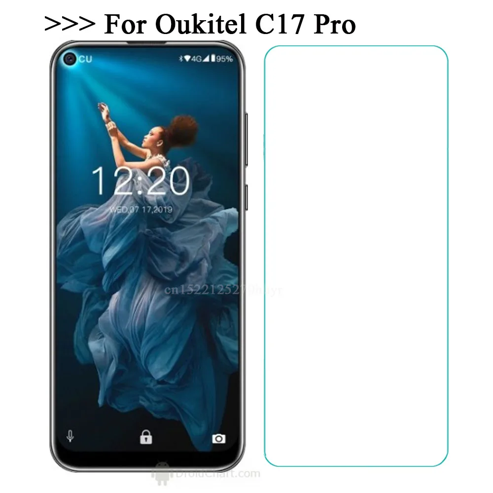 

Tempered Glass For Oukitel C17 Pro OukitelC17 Pro Protective Screen Protector Phone Film Glass Cover Protection Guard