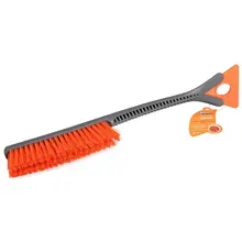 Щетка от снега и льда с мягкой щетиной(52 см)+ съемный скребок AIRLINE AB-R-11