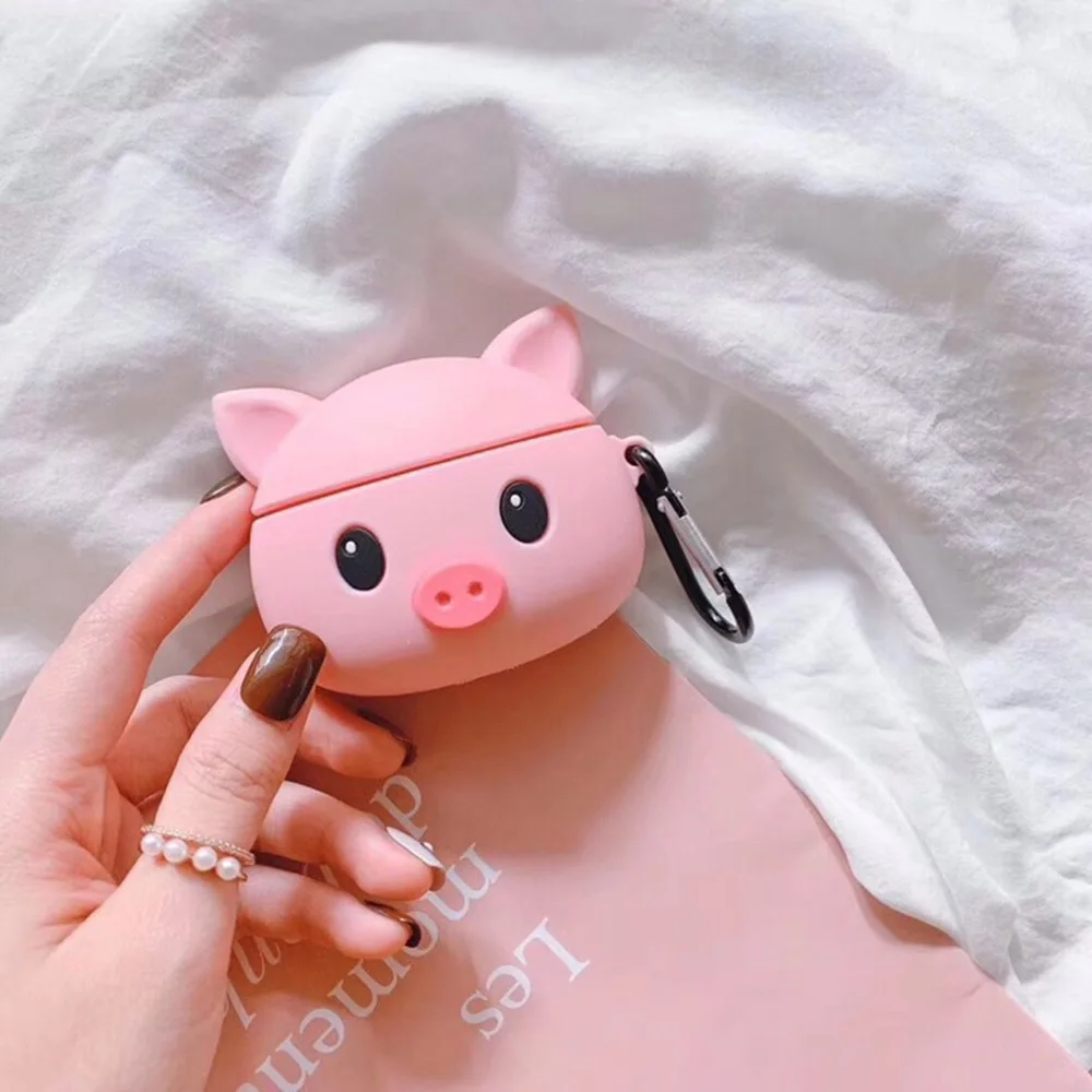 Наушники чехол для Airpods чехол силиконовый милые Мультяшные наушники чехол для Apple Airpods 2 Earpods Cover 3DSuper Мэри аксессуары - Цвет: GJ0136