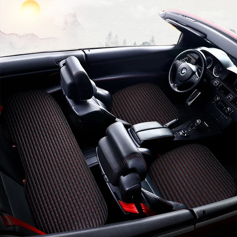 Volledige Dekking Vlas Fiber Auto Bekleding Auto Zetels Covers Voor Lada 2107 2110 2114 Subsidie Kalina Largus Priora Samara vesta Xray Volledige Dekking Vlas Fiber Auto Bekleding Auto Zetels Covers Voor Lada 2107 2110 2114 Subsidie Kalina Largus Priora Samara vesta Xray