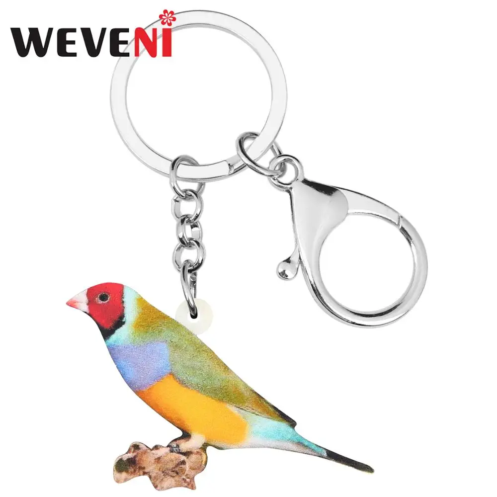 Акриловый гулдиан WEVENI искусственная птица сумка автомобильный кошелек бумажник