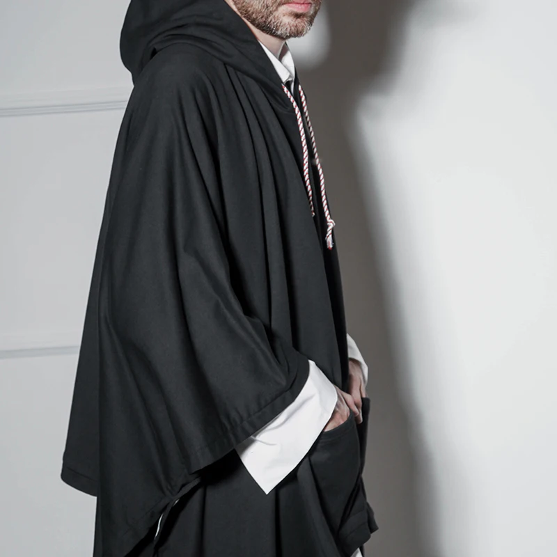 ヨーロッパとアメリカの英国スタイル男性のマントコートメンズ年度  