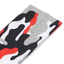 Sport Hair Band Elastic Yoga Camouflage Cool Exercise Unisex Sweatband Headband M7DC