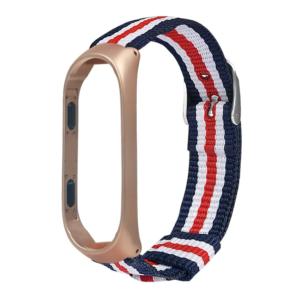 

New 3 Color Lightweight Nylon Adjustable Wrist Strap Replacement Sports Strap for XIAOMI MI Band 2 Straps