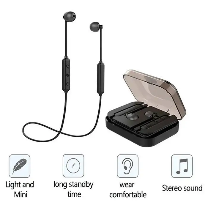 Модные мини беспроводные Bluetooth стерео наушники-вкладыши повседневные 20-20 кГц 2 часа наушники 32 5H 300h Bluetooth гарнитура