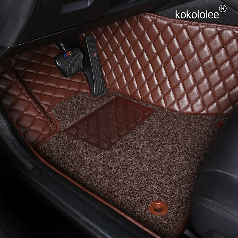Автомобильные коврики для smart fortwo forfour forjeremy фиолетовые/красные/синие стайлинга