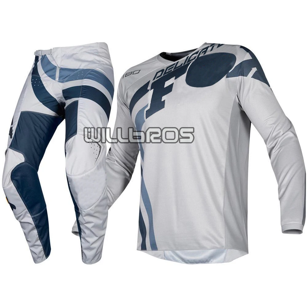 MX 180 Cota Red Jersey& Pant мотоцикл MTB велосипед MX набор внедорожных передач для мотокросса