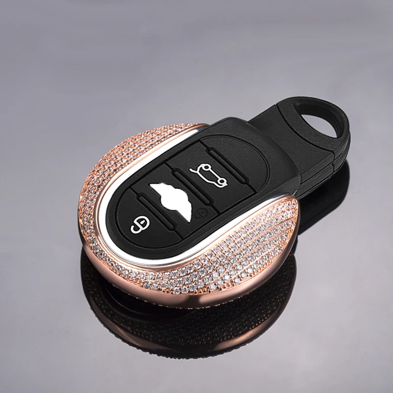 Подарок высокое качество роскошный Алмазный чехол для ключей BMW MINI Cooper F56 F55 F54 F60 R55