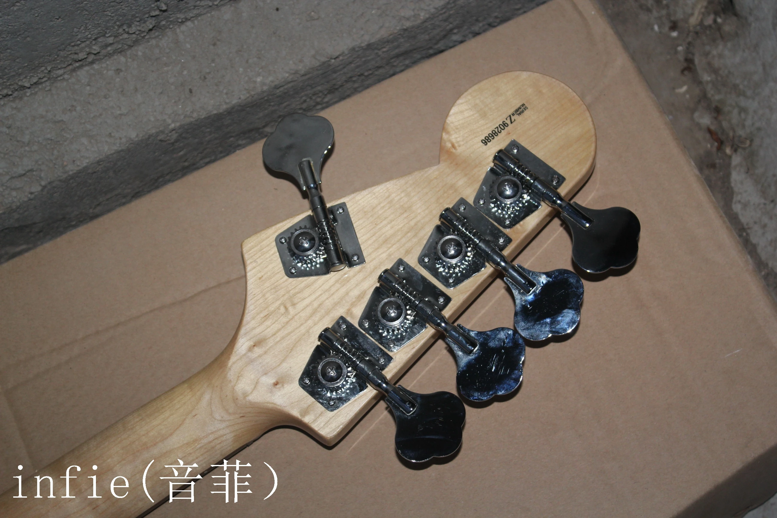 Высокое качество джаз бас 5 струна Sunburst палисандр гриф активные пикапы 9 В батарея Электрический